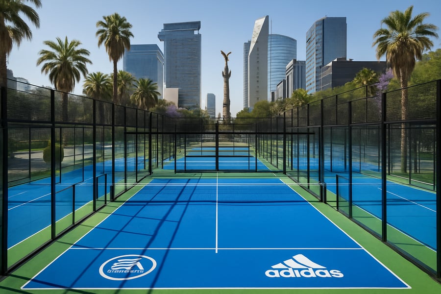 Canchas modernas de pádel en Ciudad de México Canchas modernas de pádel en Ciudad de México